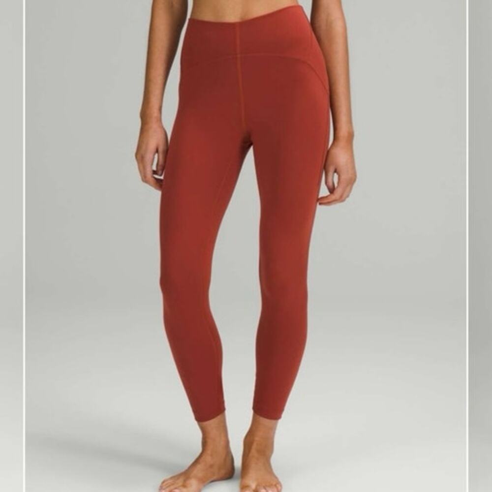 Lululemon InStill High-Rise Tights Leggings 25" Cayenne